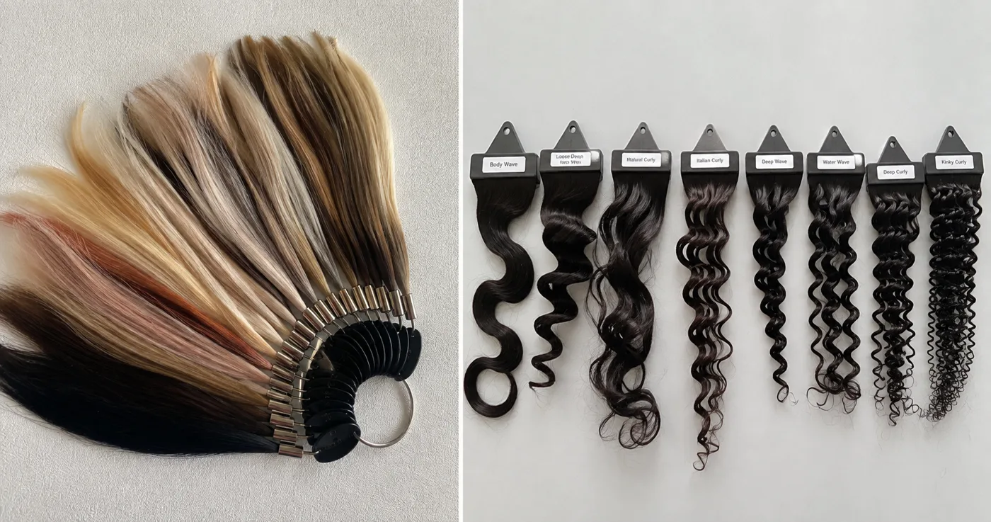 Replica Scalp colour ring and texture ring